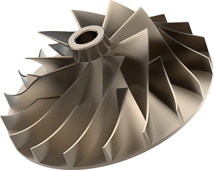 Three-dimensional impeller