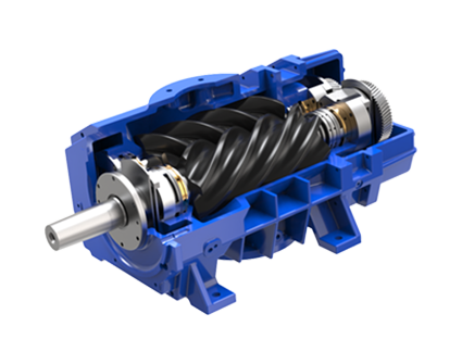 無油雙螺桿主機(jī)